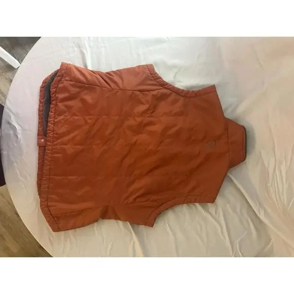 REI Women's Rust Colored Lined Vest Snap Front size Xl - Picture 2 of 5